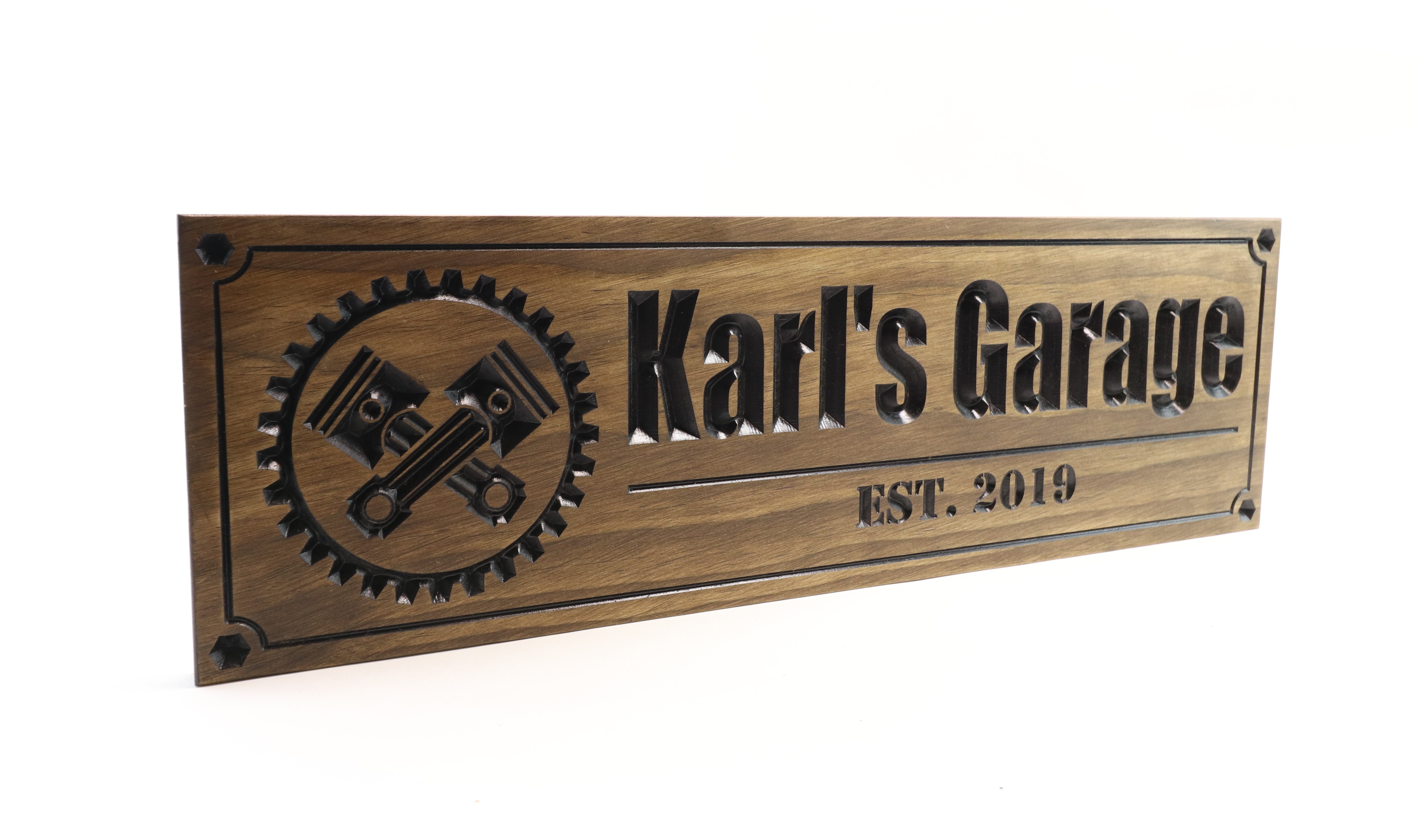 Workshop - Tool shed  - Garage shop wood sign