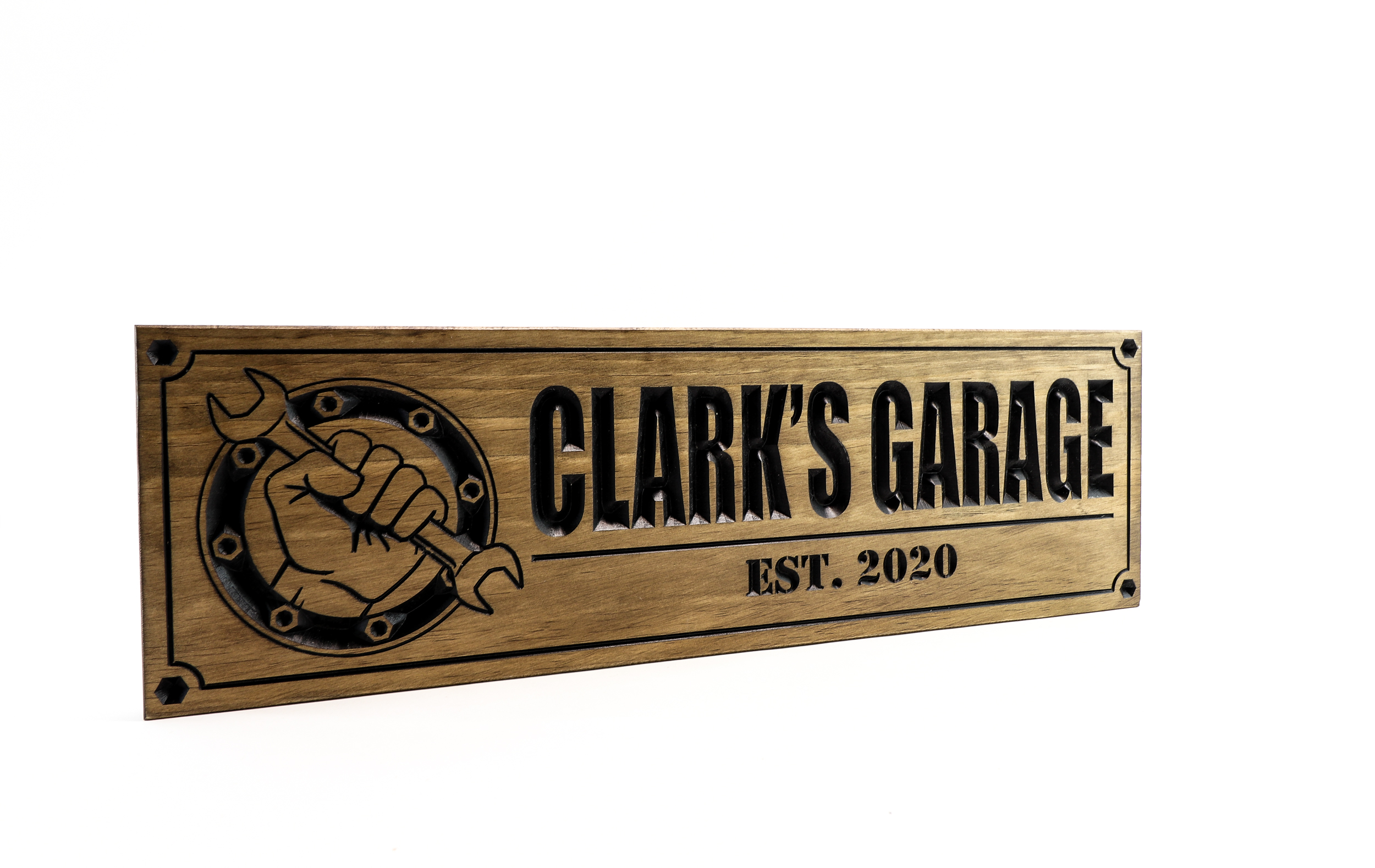 Workshop - Tool shed  - Garage shop wood sign