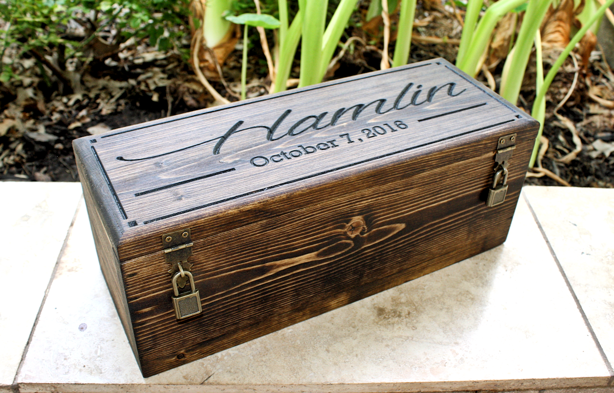 wedding wine box for your wedding ceremony