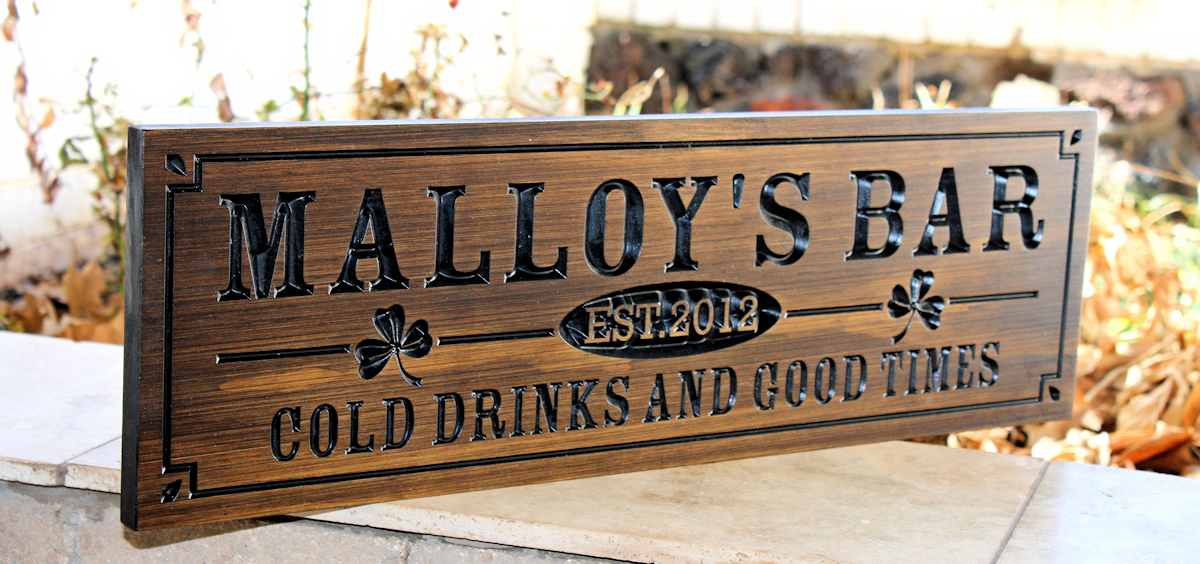 Welsh inspired custom sign